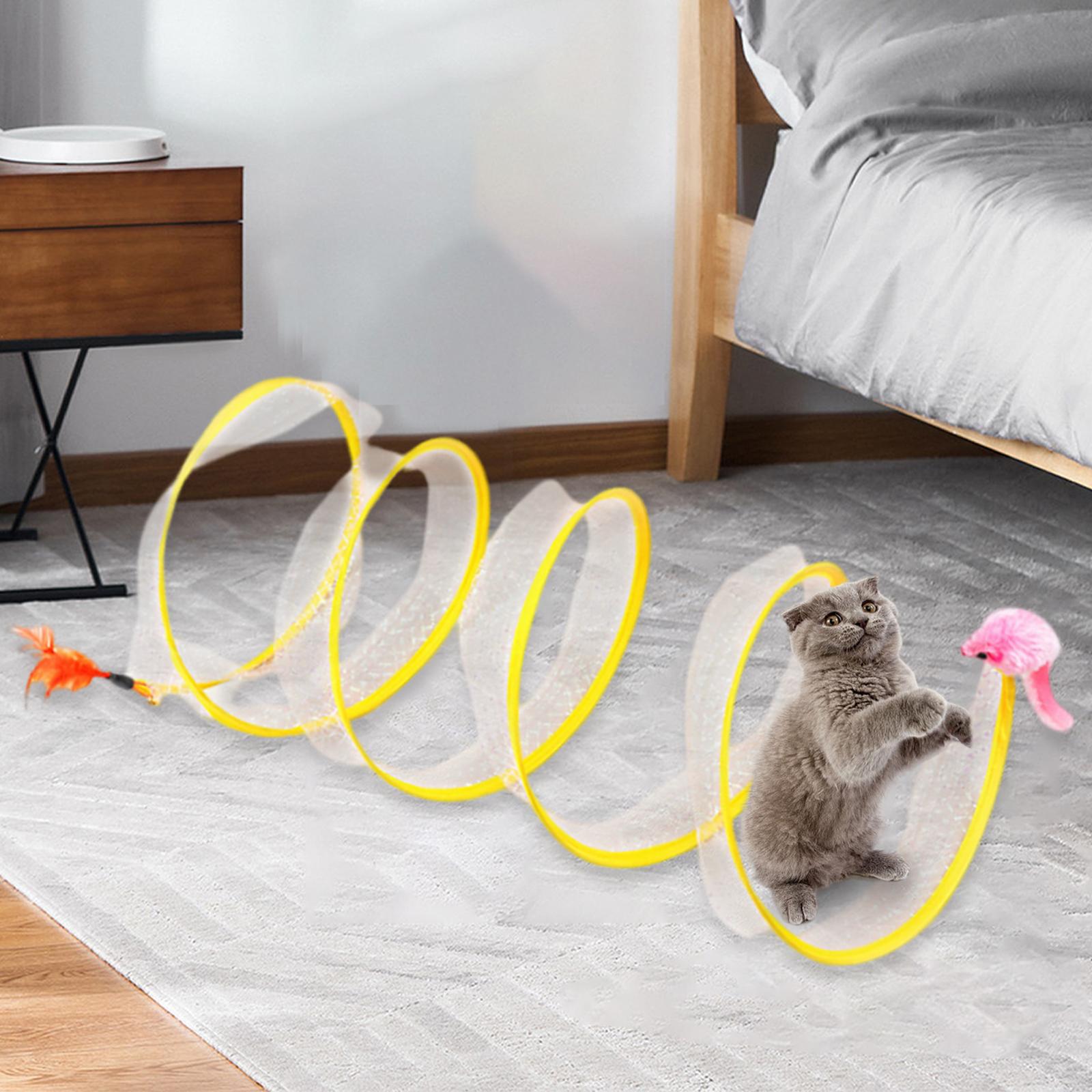 Interactive Toy Collapsible Cat Passage Cat Tunnel Tube for Chase Play