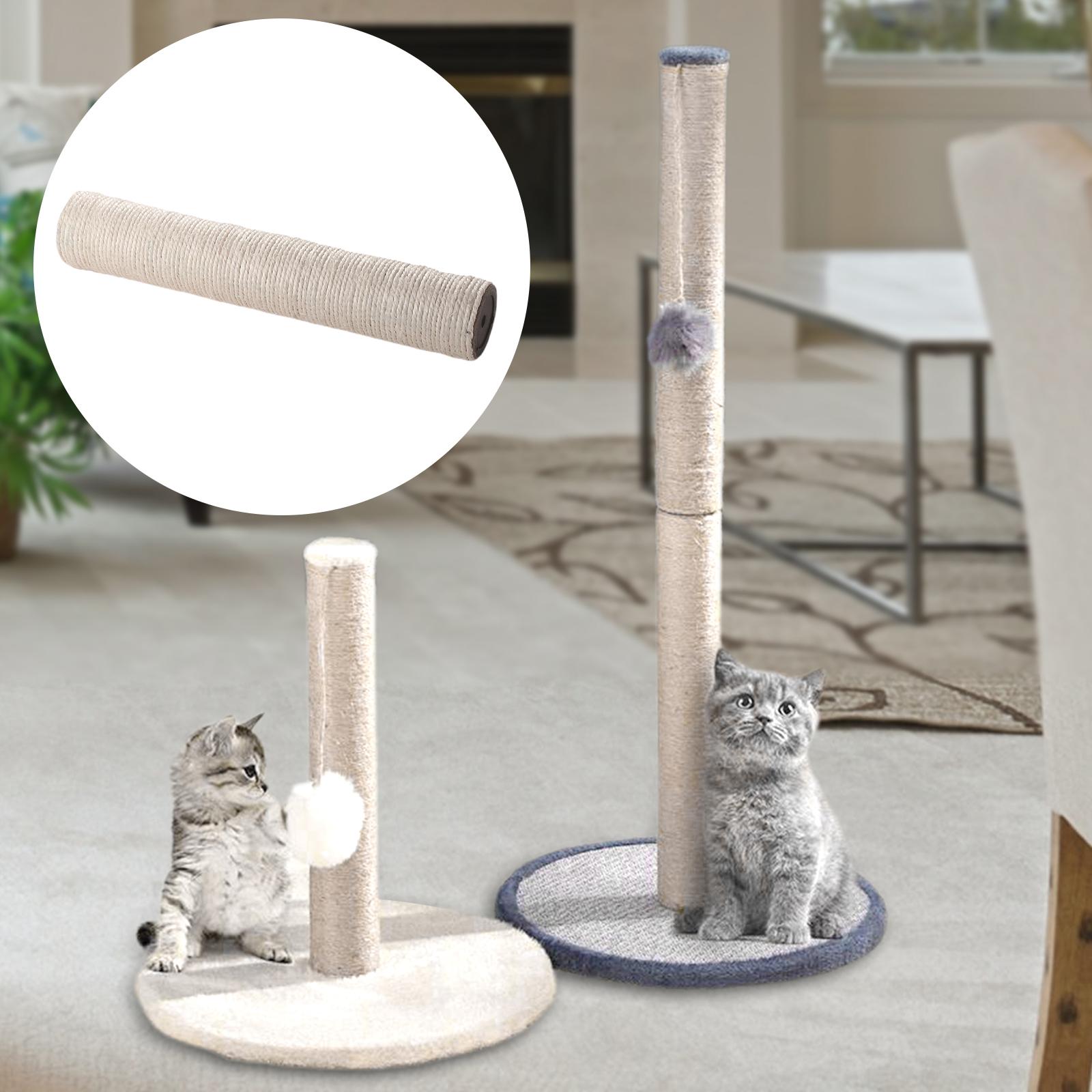 Cat Scratching Post Replacement Durable Grinding Claw Vertical Cat Scratcher Sisal 25cmx7cm