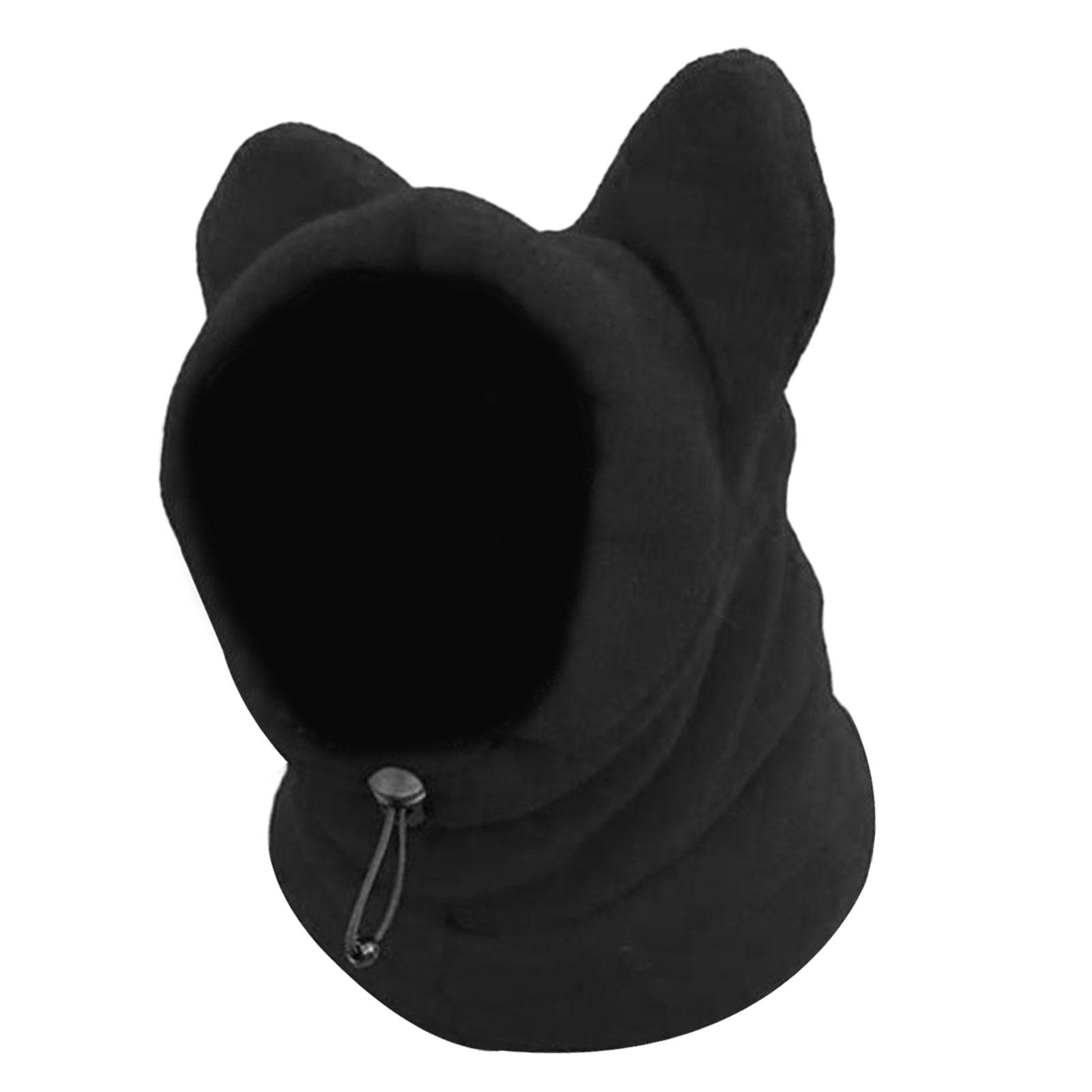2x Winter Pet Hat Adjustable Fleece Soft Dog Warm Hat