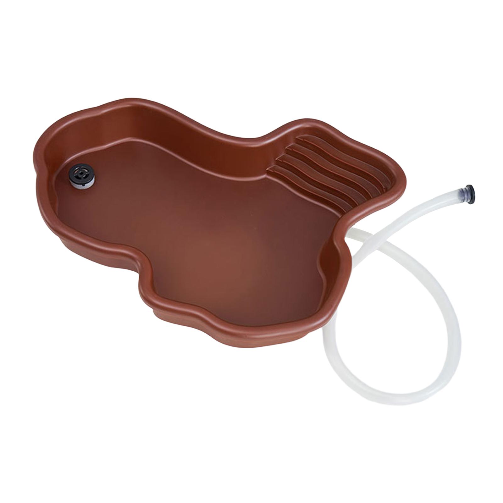 Reptile Bathing Bowl With Hose