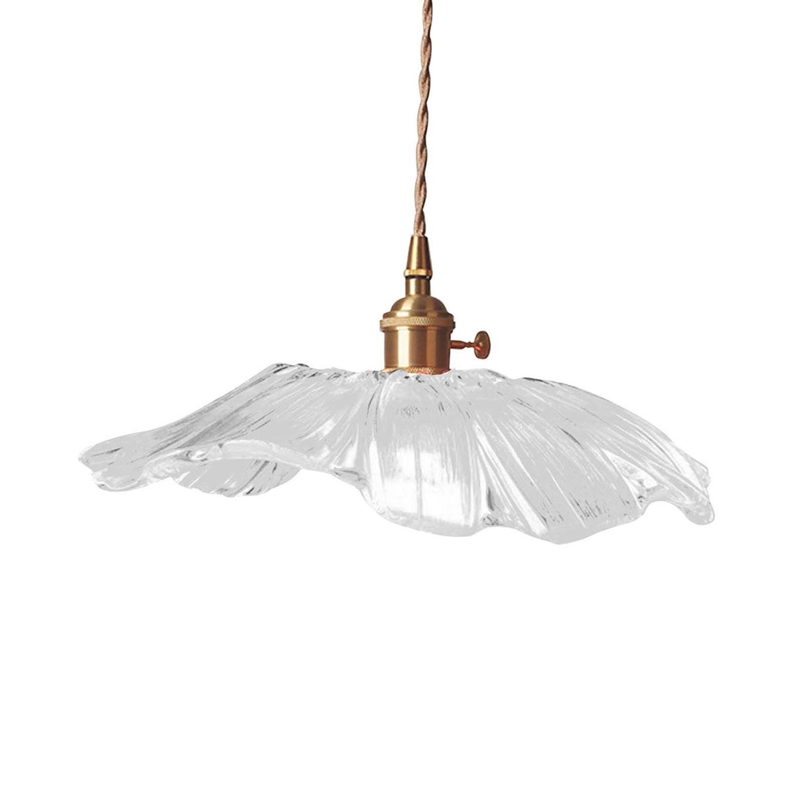 Pendant Lamp Flower Glass
