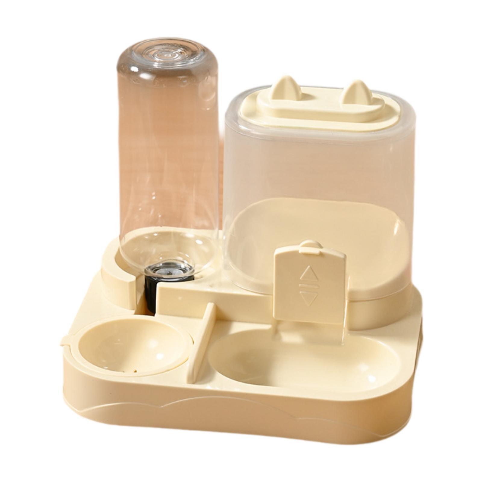 Automatic Pet Feeder Yellow