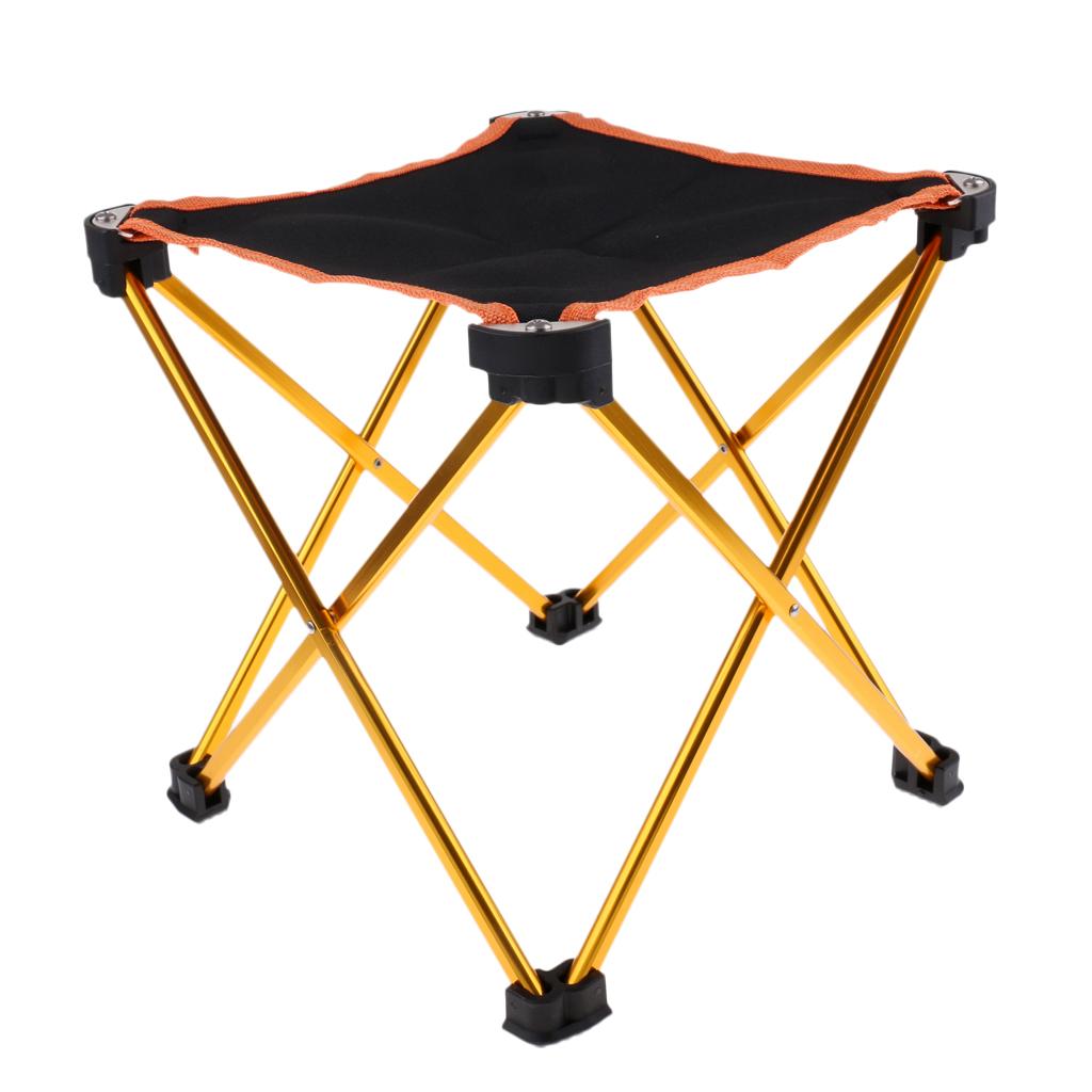 Portable Folding Stool Chair for Camping Fishing Travel ...