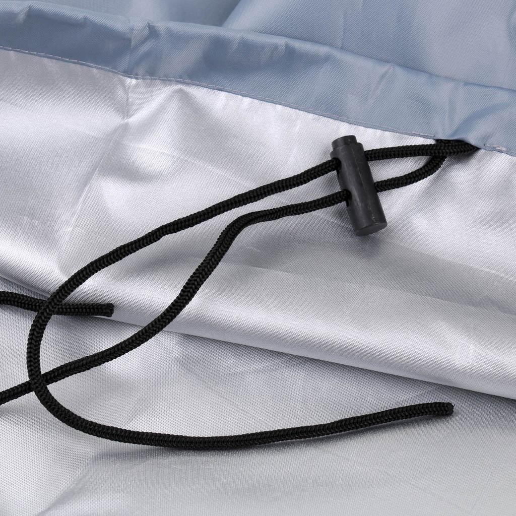 2 Packs Outboard Motor Boat Engine Protector Cover 55x33x45cm & 80x45x75cm