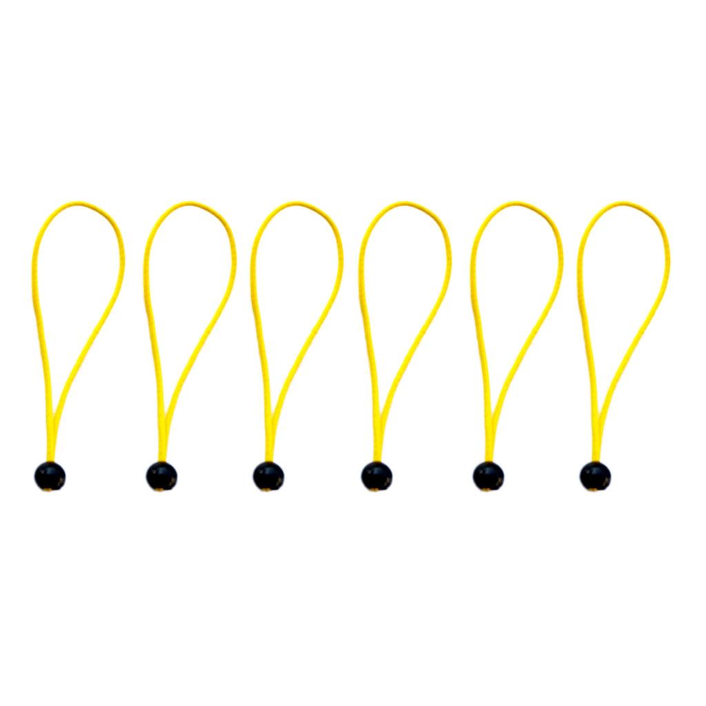 6 Pieces 15cm Ball Bungee Cord Tie down