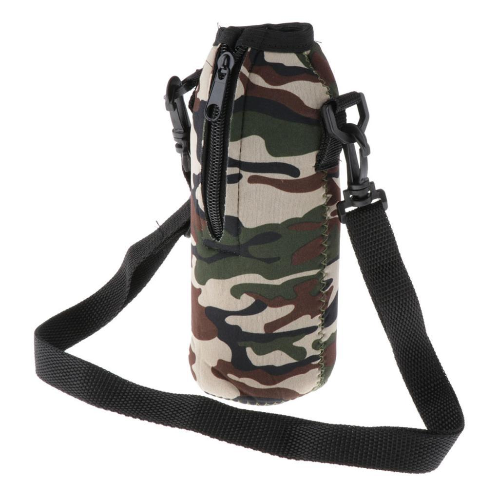 Sports Water Bottle Insulator Bag Neoprene Pouch Holder Sleeve Carrier