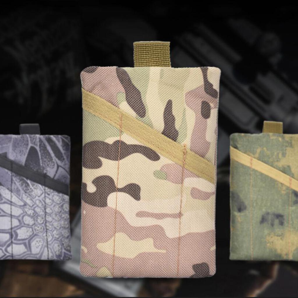 Camouflage Waist Fanny Pack Belt Tool Bag Running Hiking Pouch Bag Green