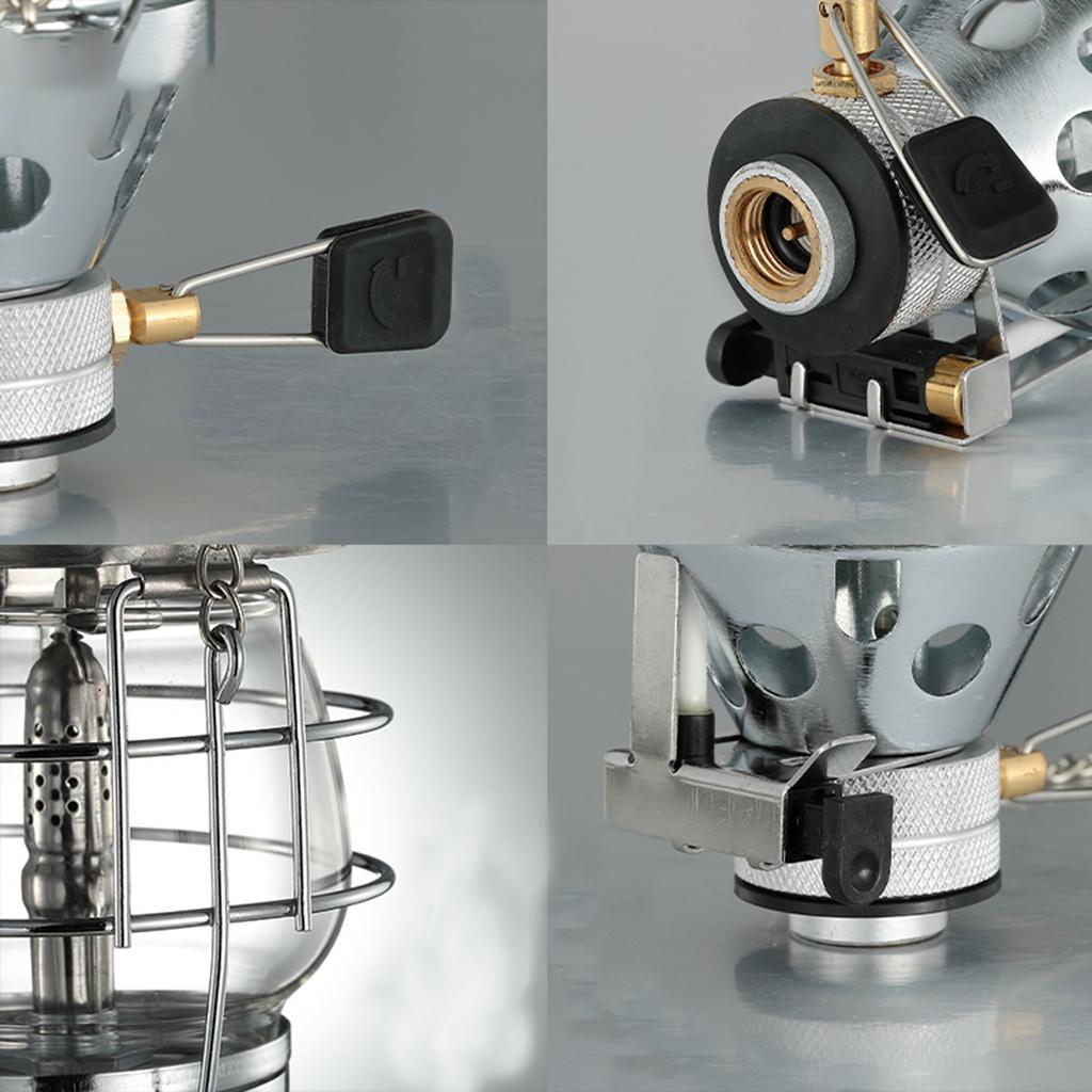 1Pcs Gas Lantern Lightweight Flat Tank Backpacking for Traveling Camping