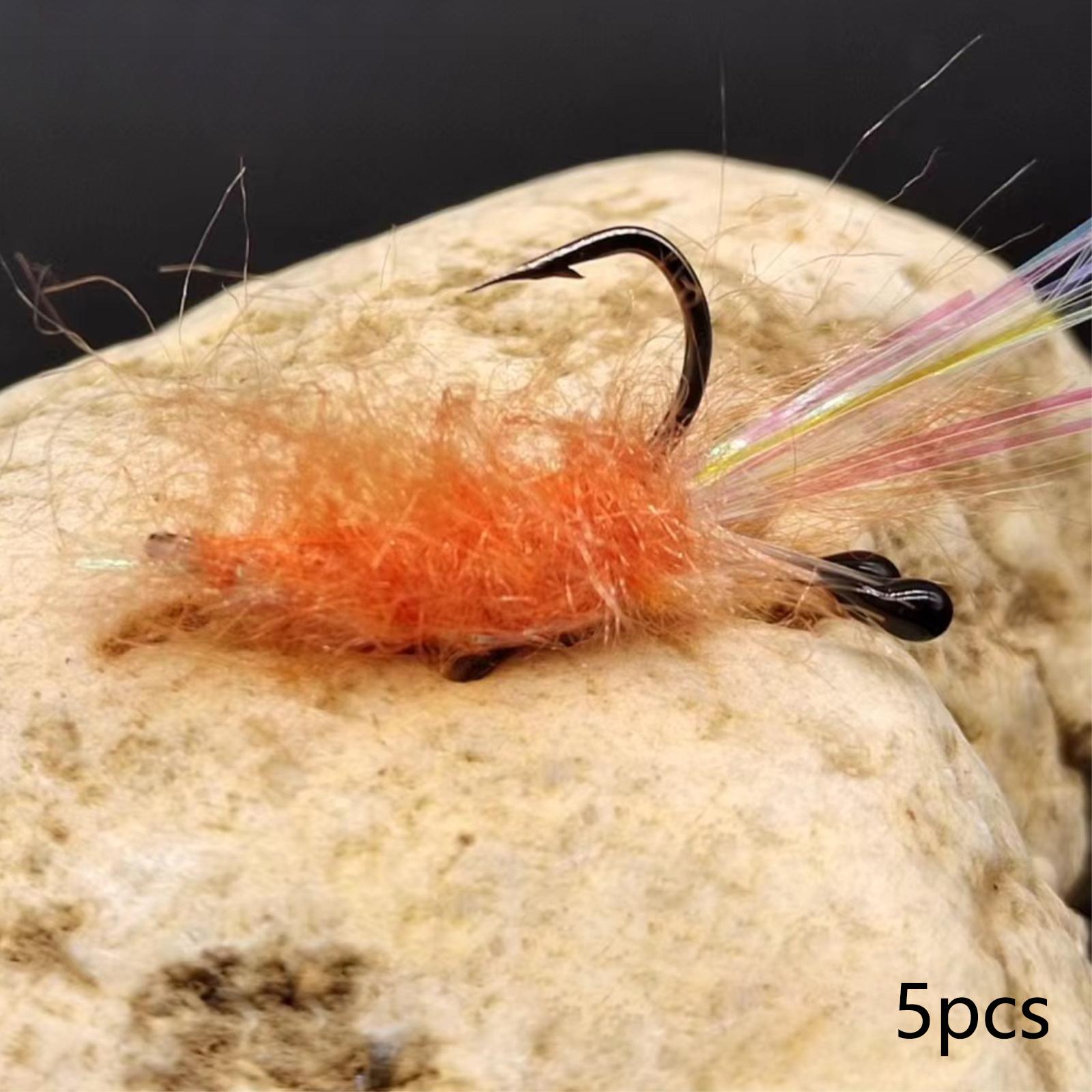 Lifelike Crayfish Fishing Nymph Fly Sturdy for River Fishing 4