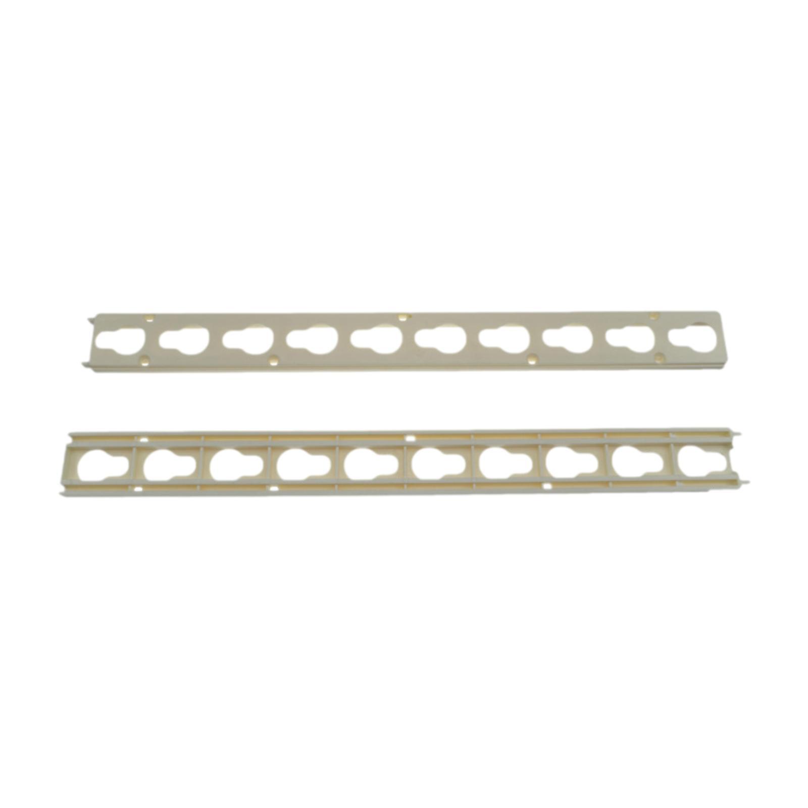 2x Keyhole Tracks Equestrian Sports Equipment Quick Height