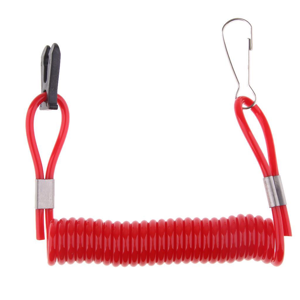 Outboard Engine Kill Switch Tether Cord