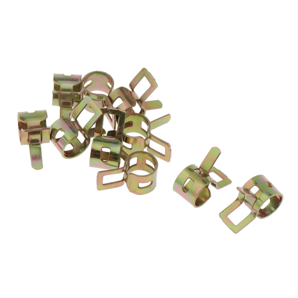 Aluminum Auto Car Hose End Finisher Fuel Oil Water Line Clip Clamp