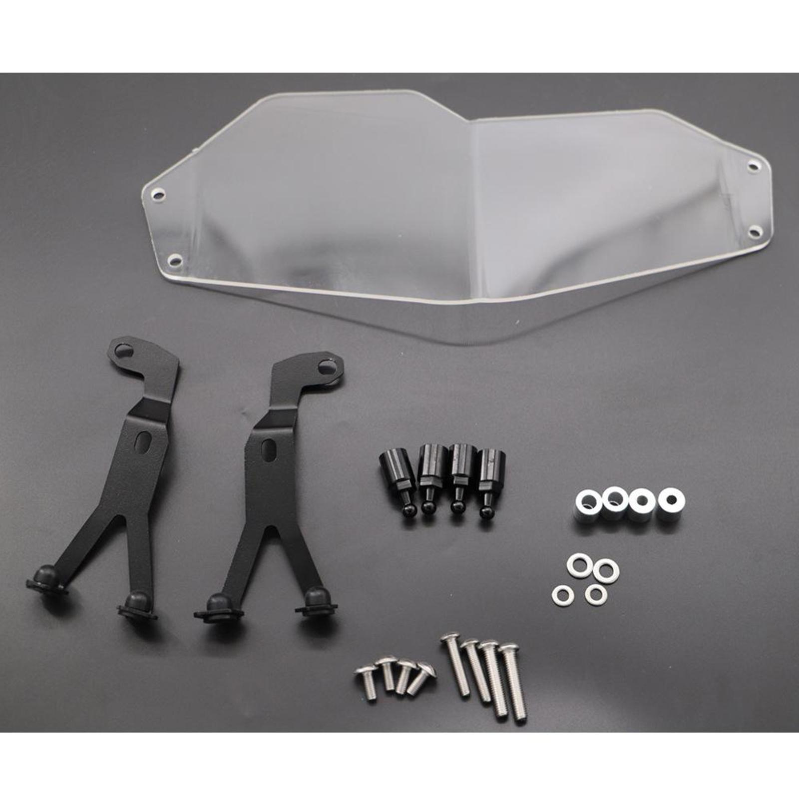 Durable Headlight Guard Trim Replacement Clear w/ Accessories for  F750GS
