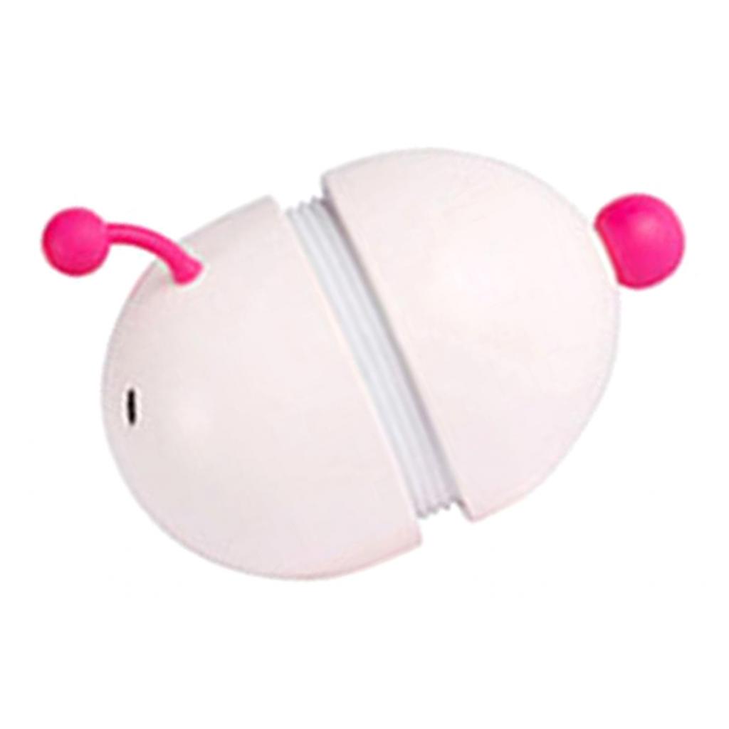 Cartoon Caterpillar Led Night Light Folding USB Bedside Lamp Magnetic Pink
