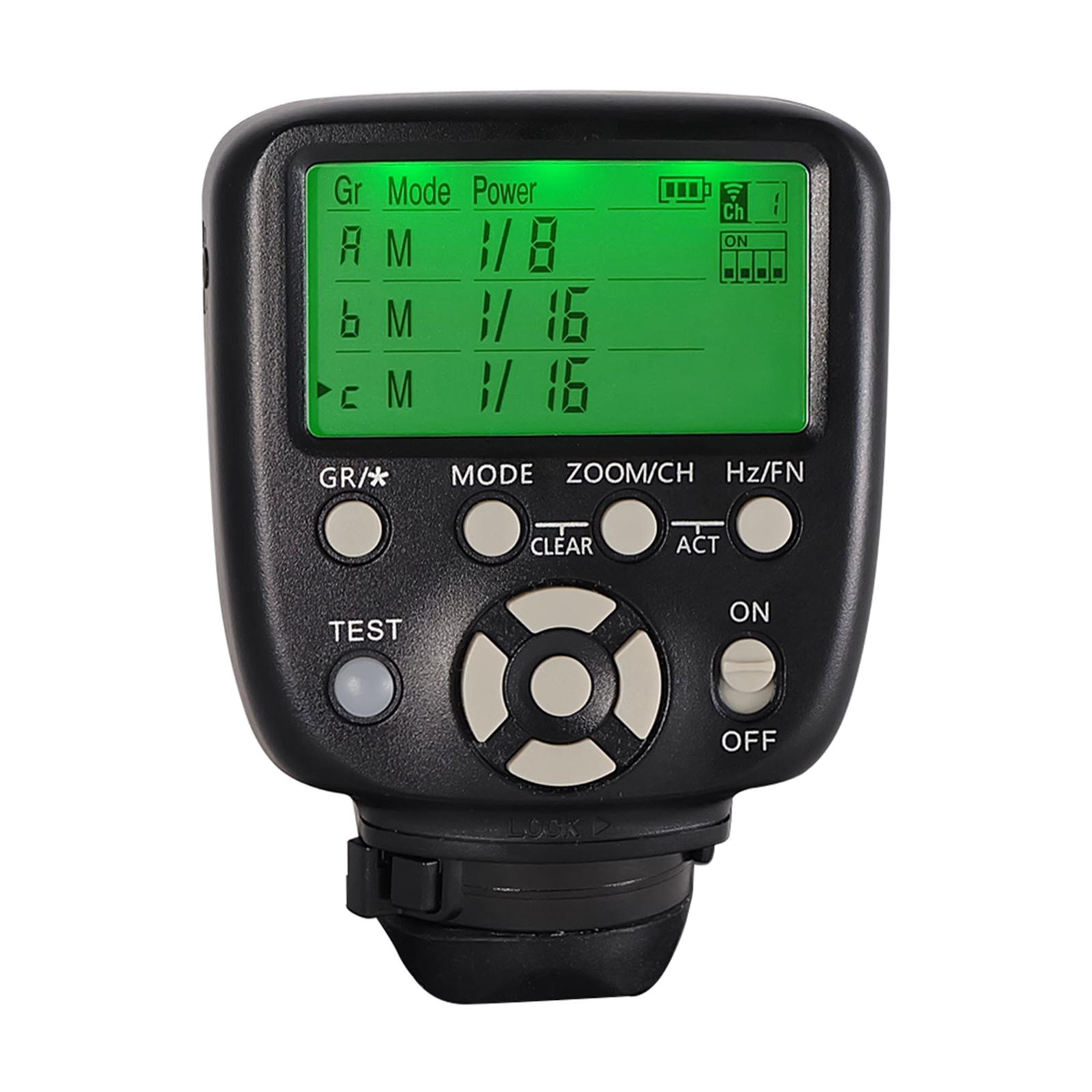 Upgraded Wireless Manual Trigger Flash Controller for Flash Speedlite Canon