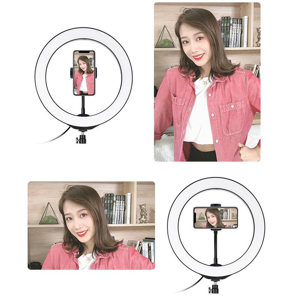 80 LED Selfie Ring Light Brightness Adjustable Photo Light 6.2inch(PU378)