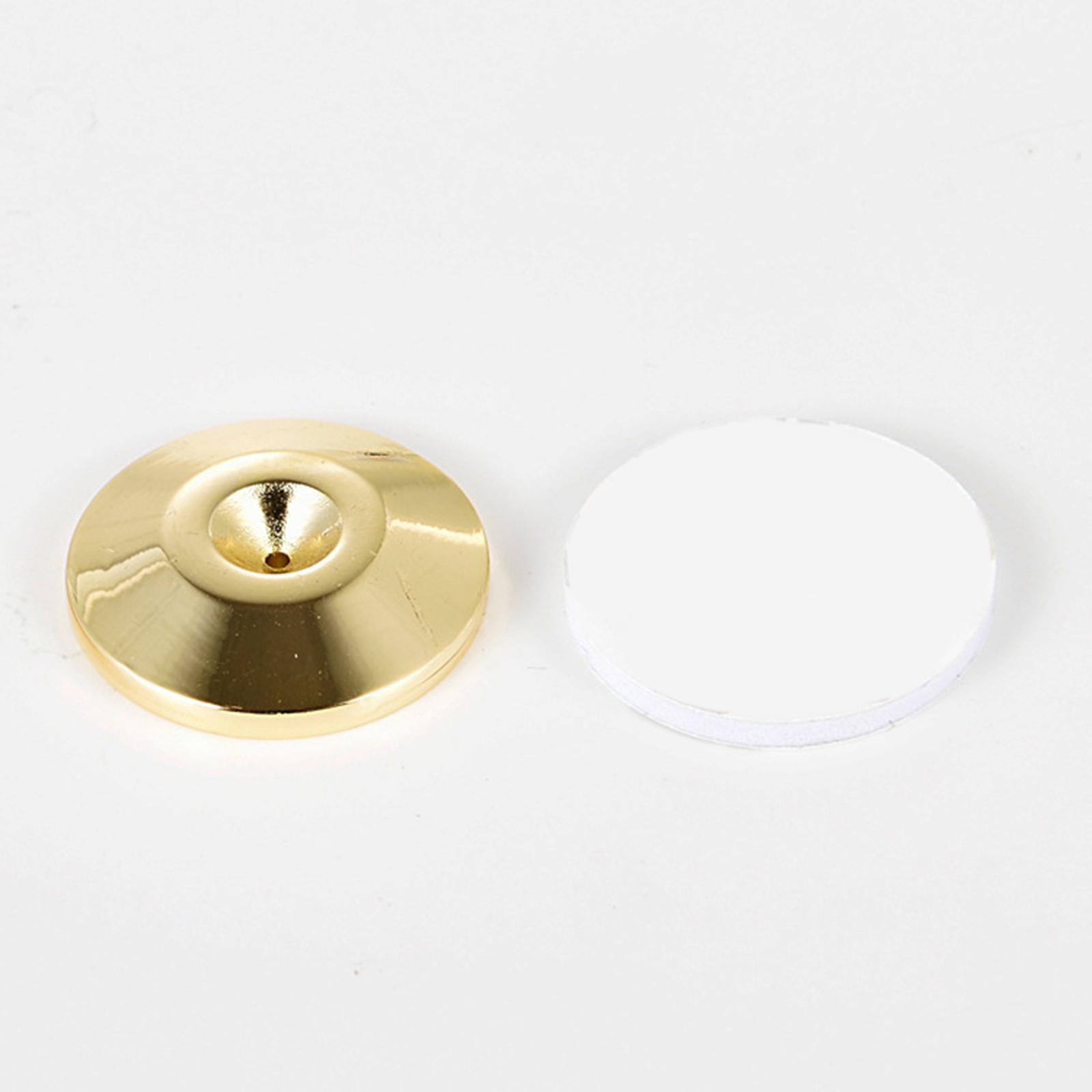 4PCS Speakers Stand Spikes Loudspeaker Box Nails Pads Alloy Gold