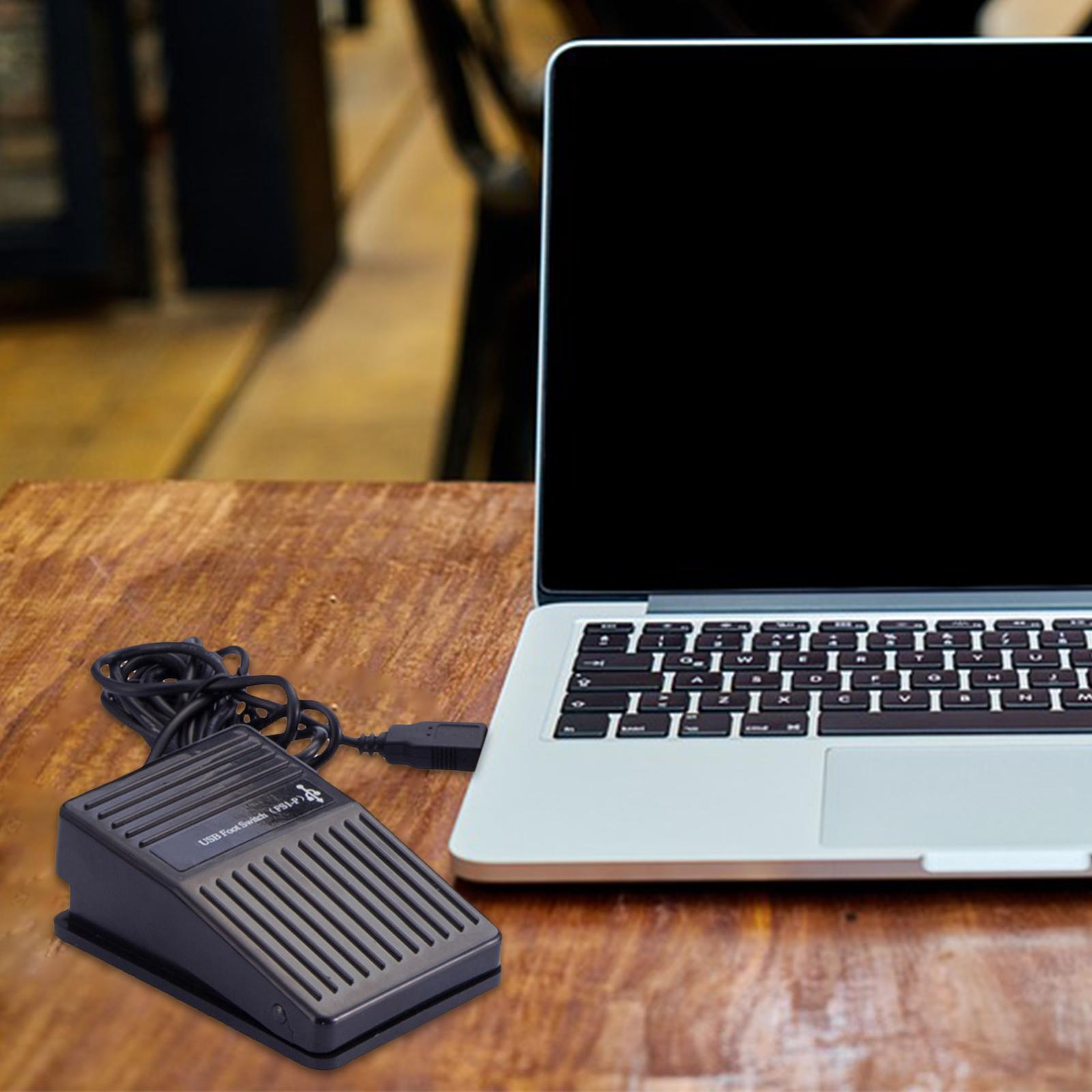 USB Foot Pedal Switch Control Keyboard Action for PC Computer Games