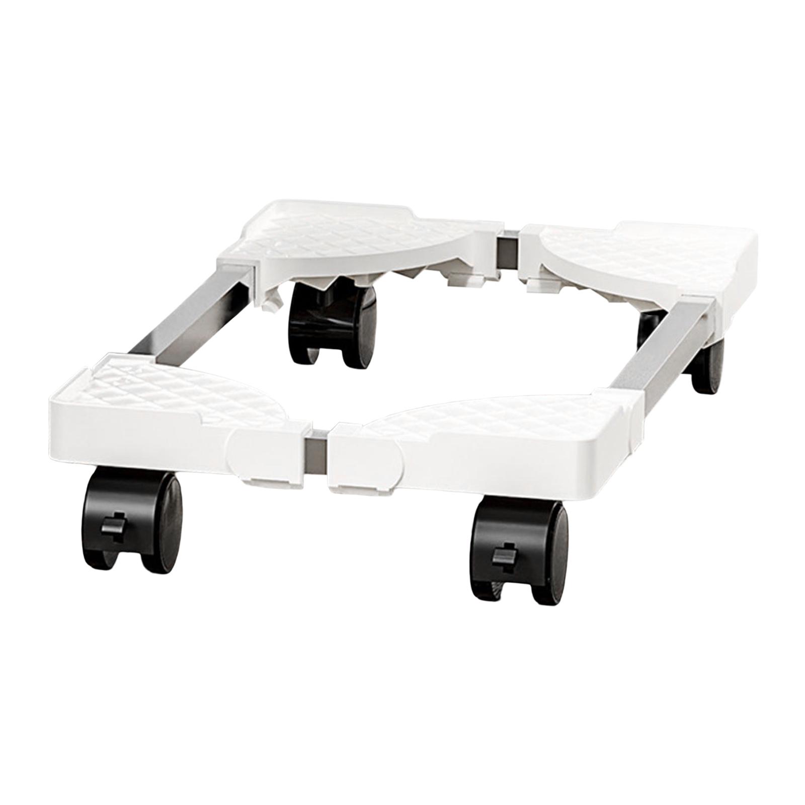 Computer Tower Holder Desktop Stand Adjustable Case Stand Accessory White