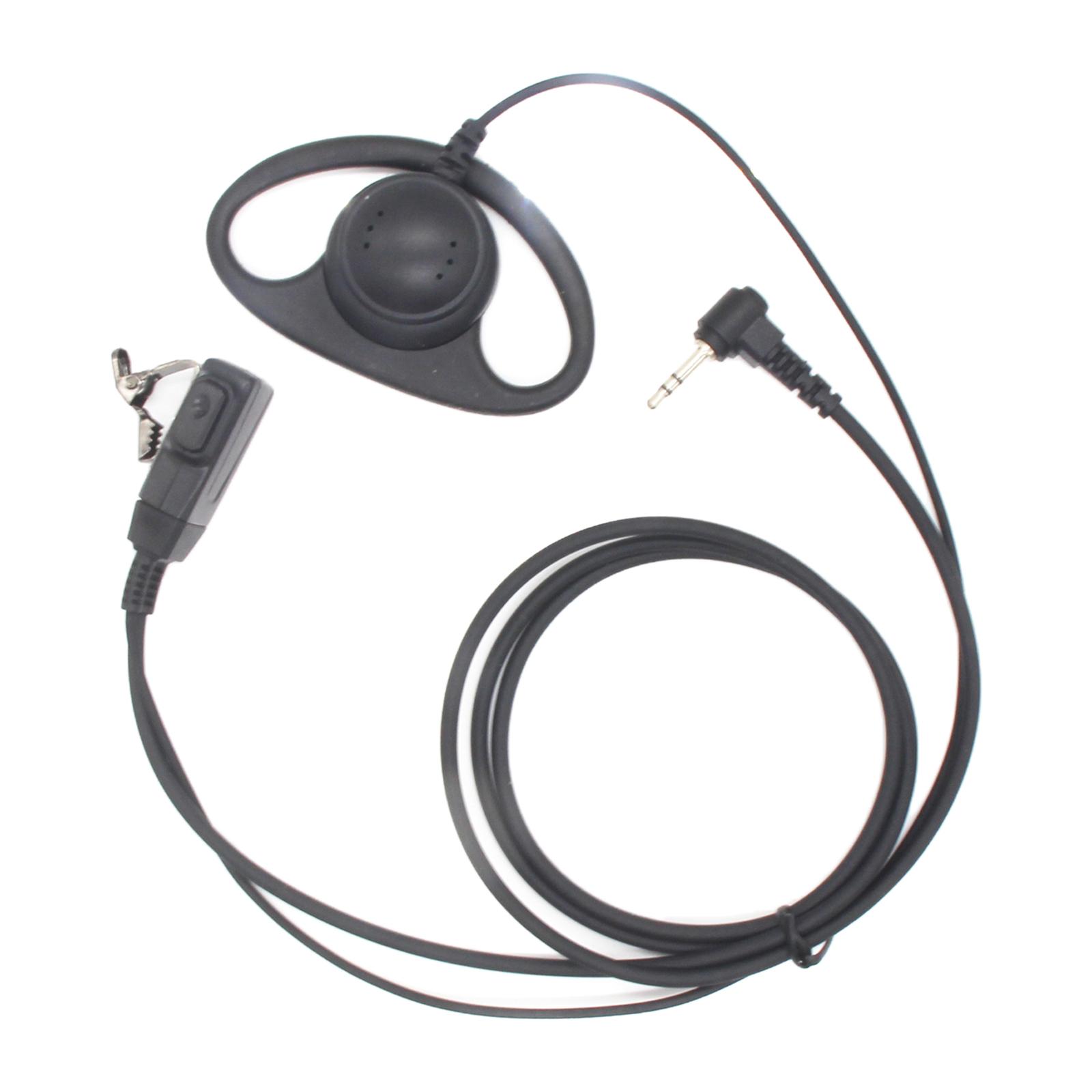1 Way Radio Earpiece Audio Video Accessories Earhook Walkie Talkie Headset