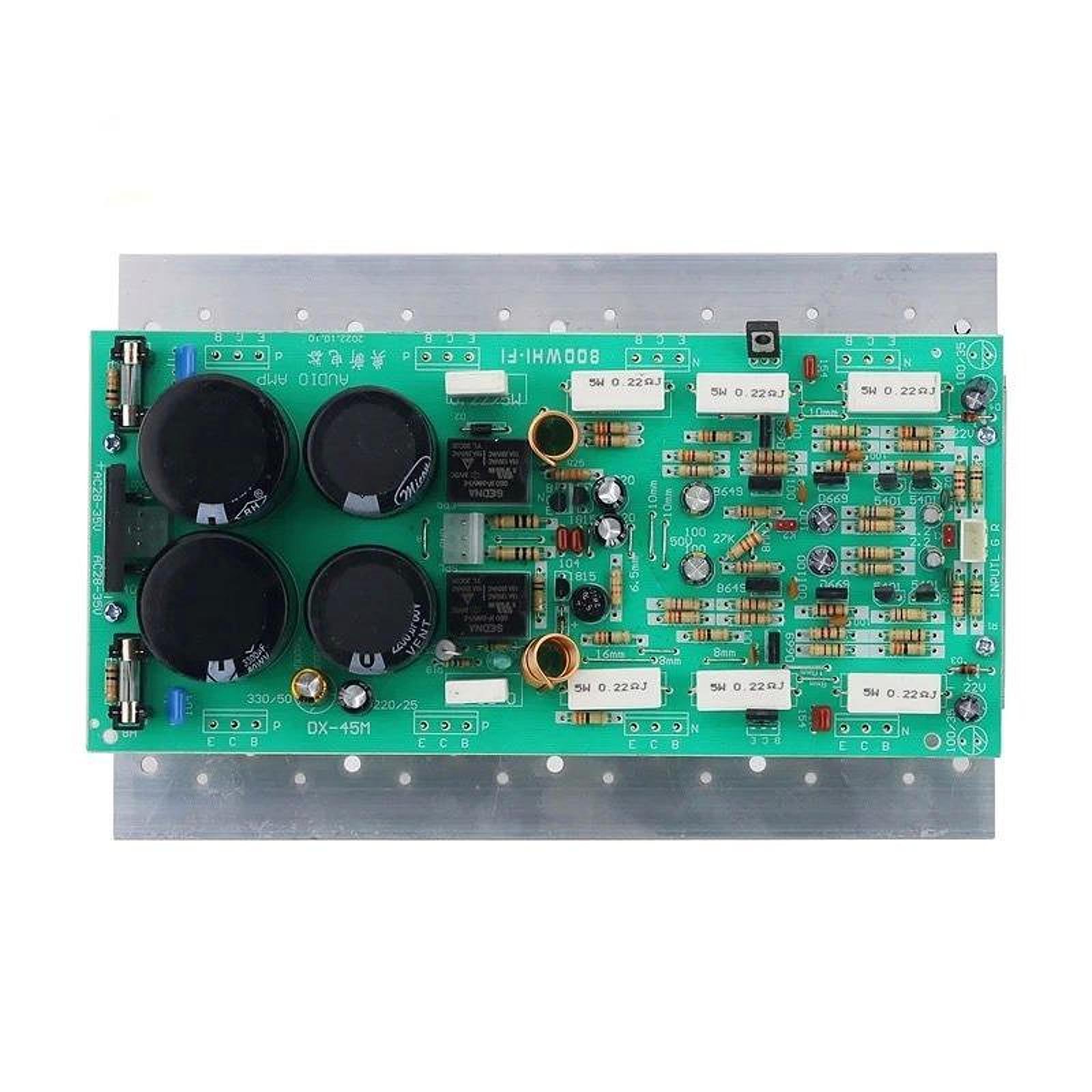 45M T Amplifier Board High Power Lightweight Sturdy 800W Stereo Audio Module