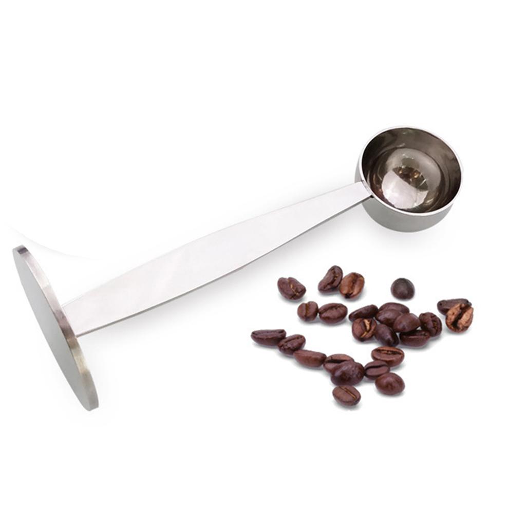 Stainless Steel Coffee Spoon Coffee Tamping Tool Espresso Spoon for Home