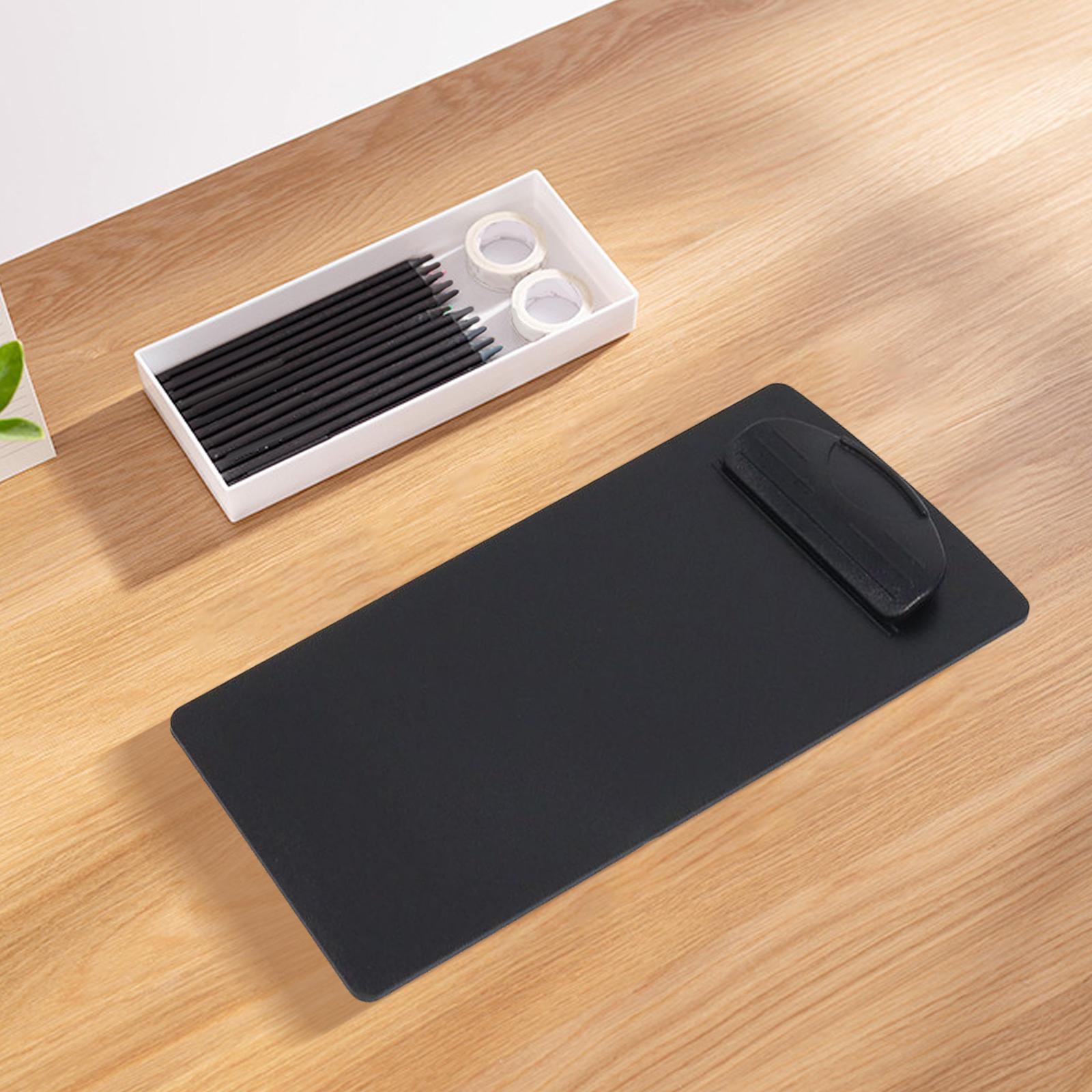 2xPlastic Clipboards Lightweight Bill Folder for Office Conference Meeting