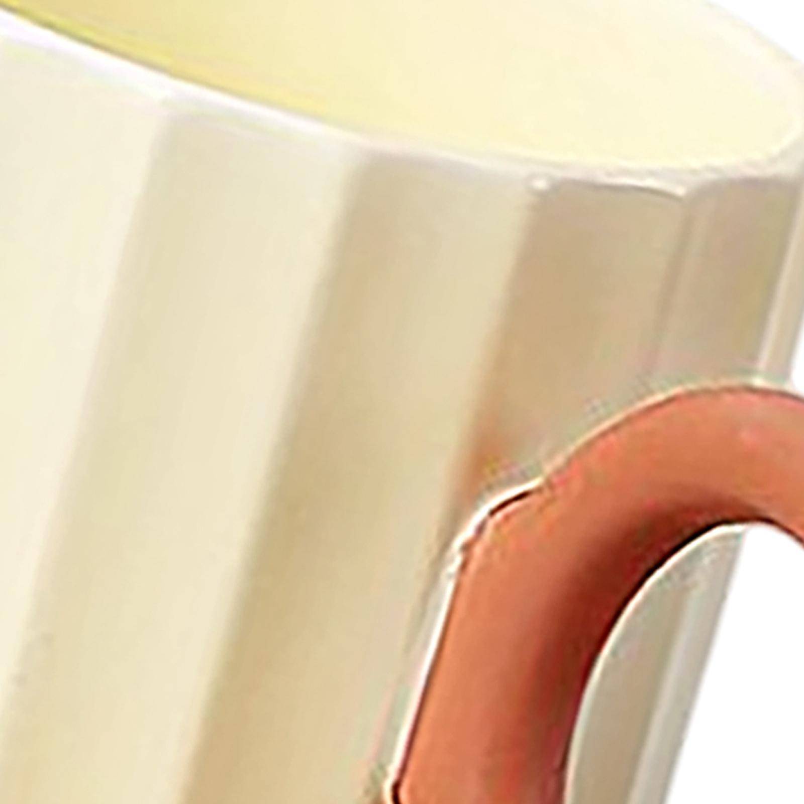 Ceramic Coffee Mug Glassware Drinking Cup for Home Office Khaki