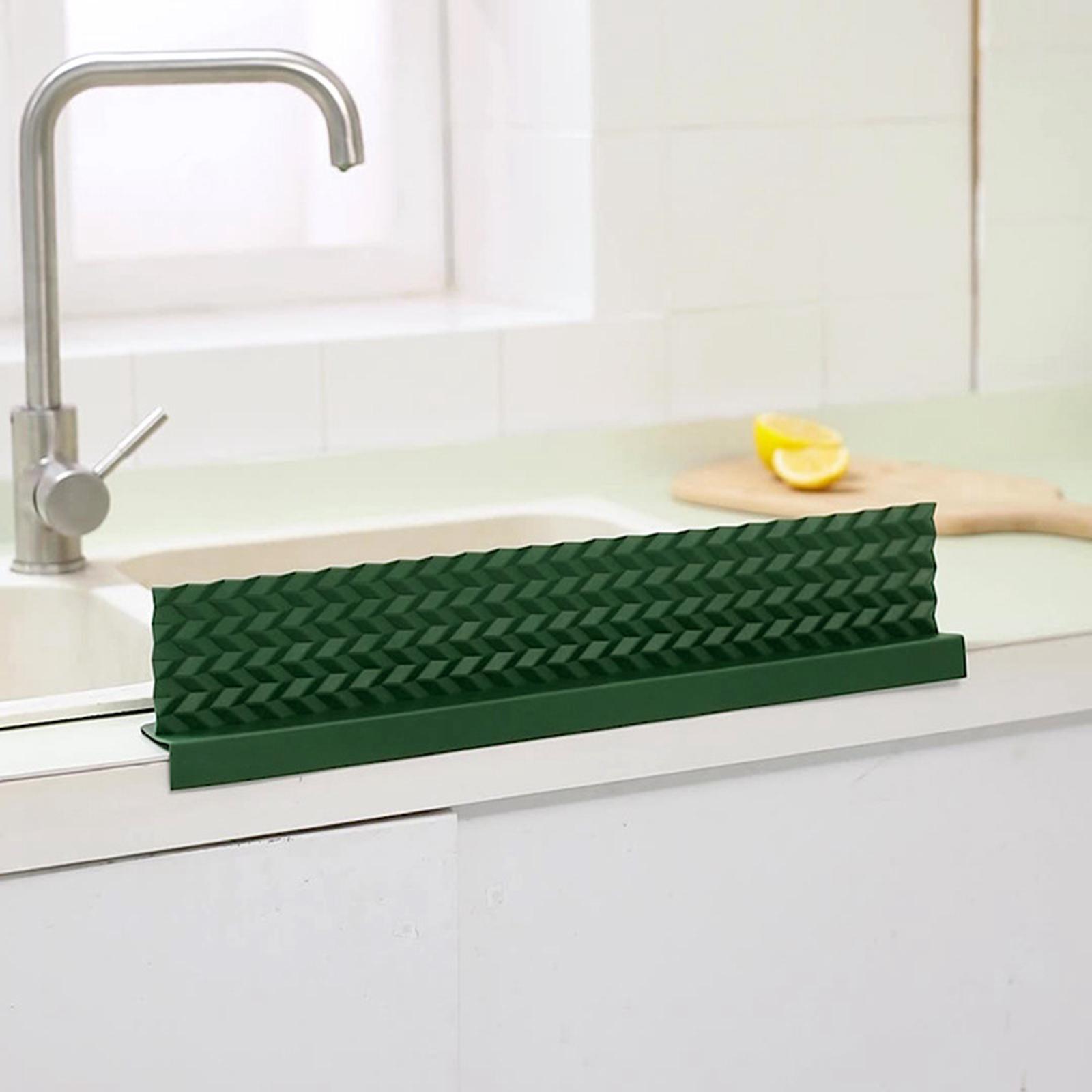 Kitchen Sink Splash Guard Board Water Baffle for Washbasin Dish Home