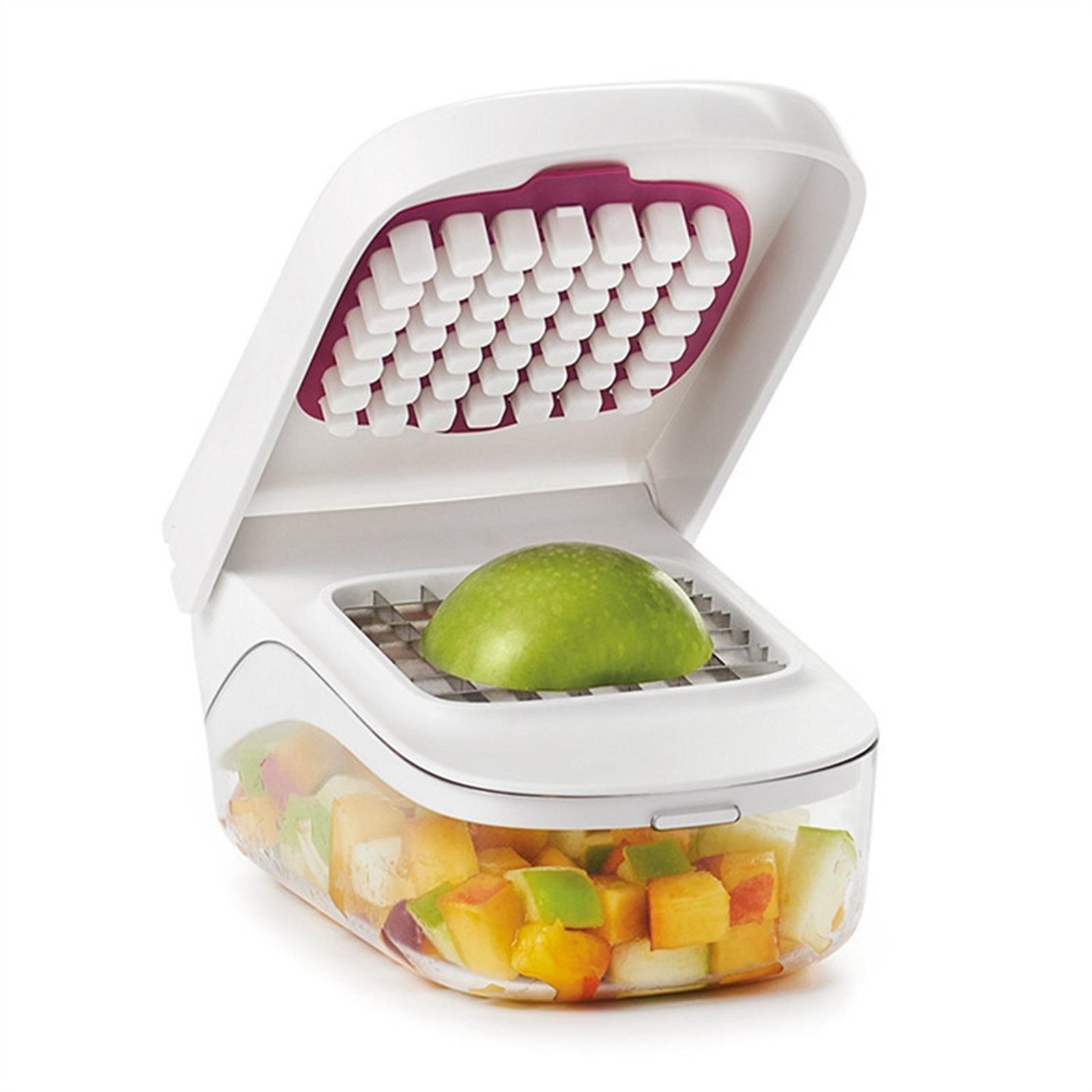 Vegetable Slicer Cutter Portable Food Dicer for Home Carrots Tomatoes