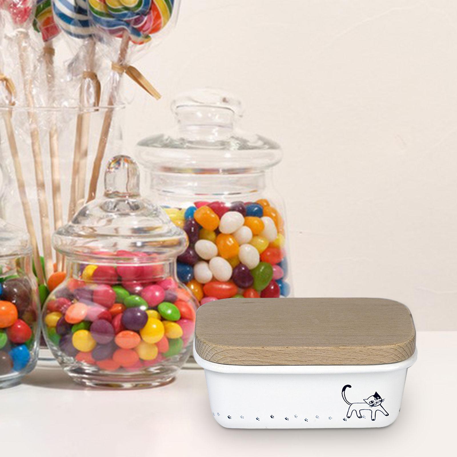 Butter Dish Large Organizer Multifunction with Lid for Baking Dining Kitchen