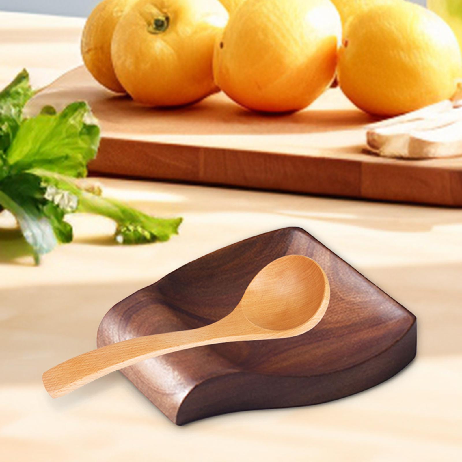 Spoon Rest Wooden Cooking Support Rack Chopstick Utensil Rest Utensil Holder