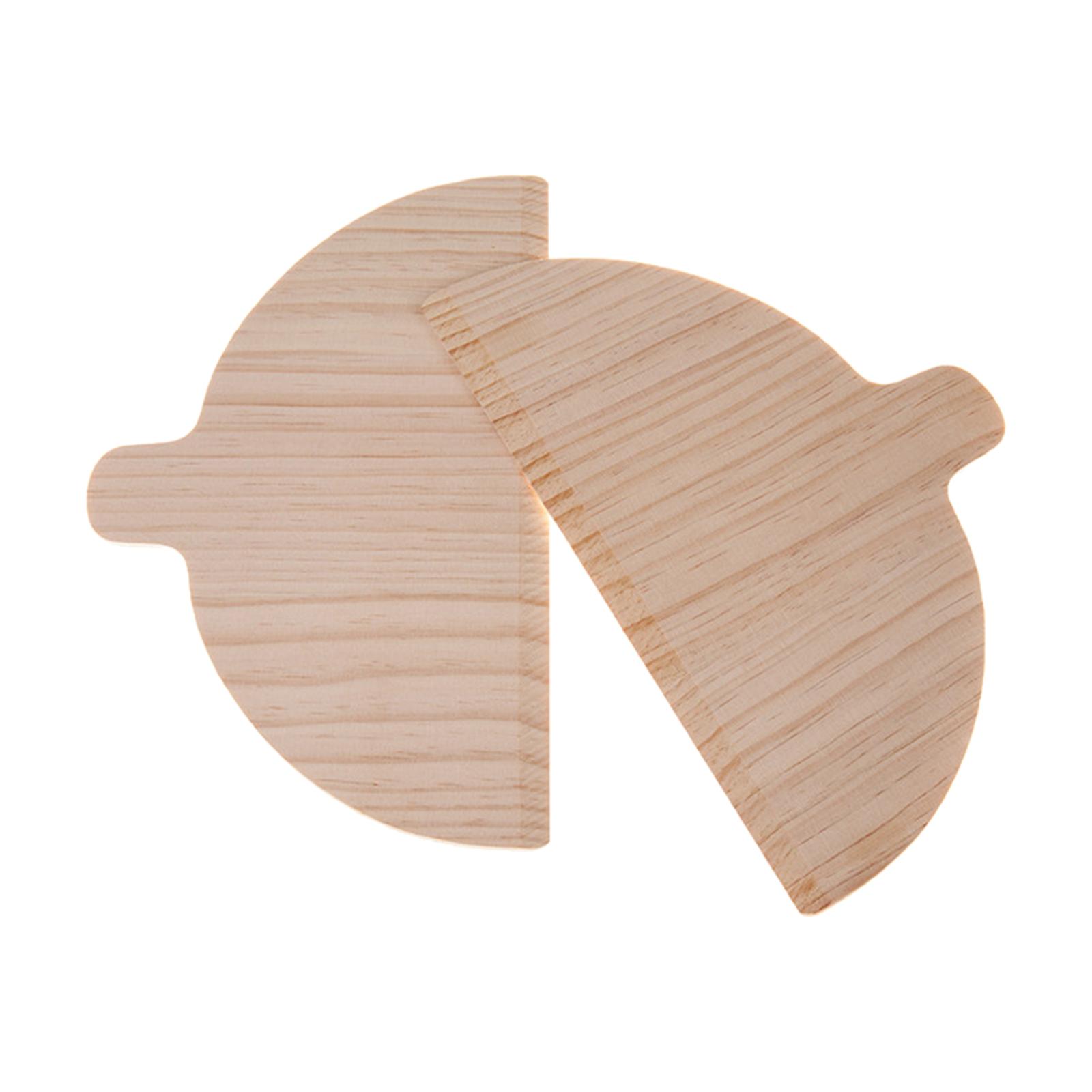 2 Pieces Wooden Pizza Paddle