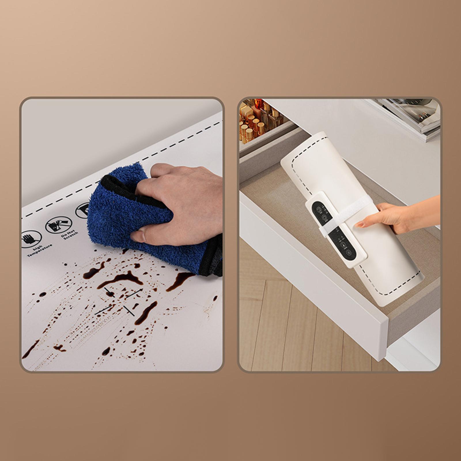 Electric Warming Tray Multifunctional for Housewarming House Parties Buffets white