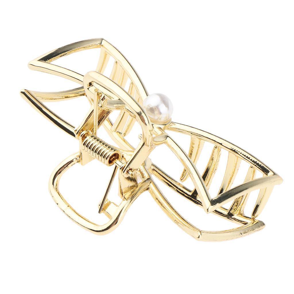 Fashion Metal Hair Claw Womens Hair Updo Claw Clip Jaw Clips For Thick