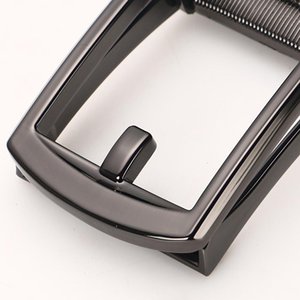 2Pack Automatic Belt Buckle Alloy Polished Business Casual Ratchet Buckle