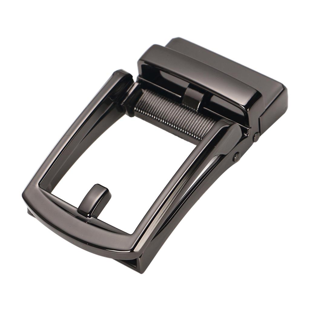 Automatic Belt Buckle Alloy Polished Business Casual Ratchet Buckle Style 3