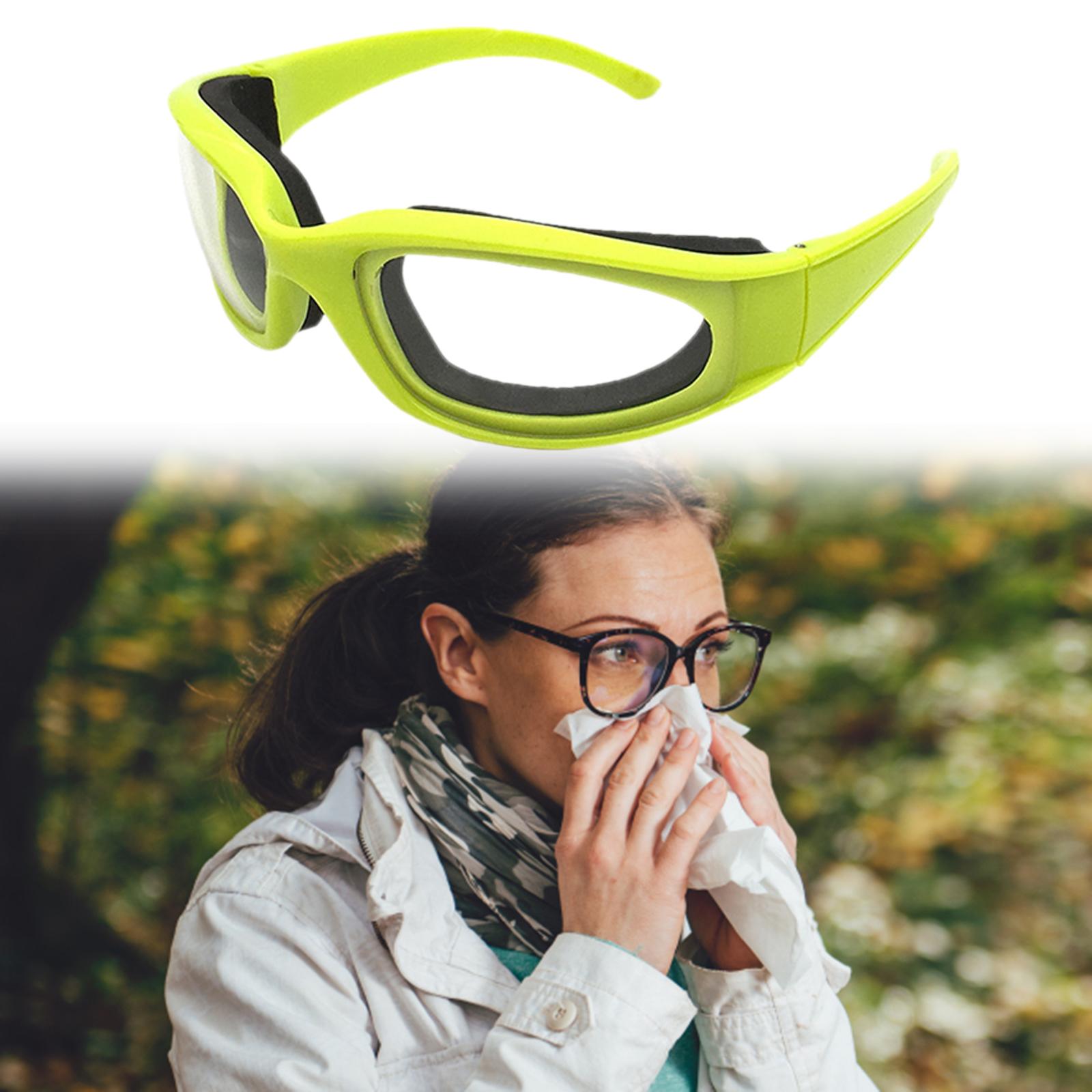 Practical Onion Goggles Tearless Household Kitchen Gadgets Eyewear Windproof Green