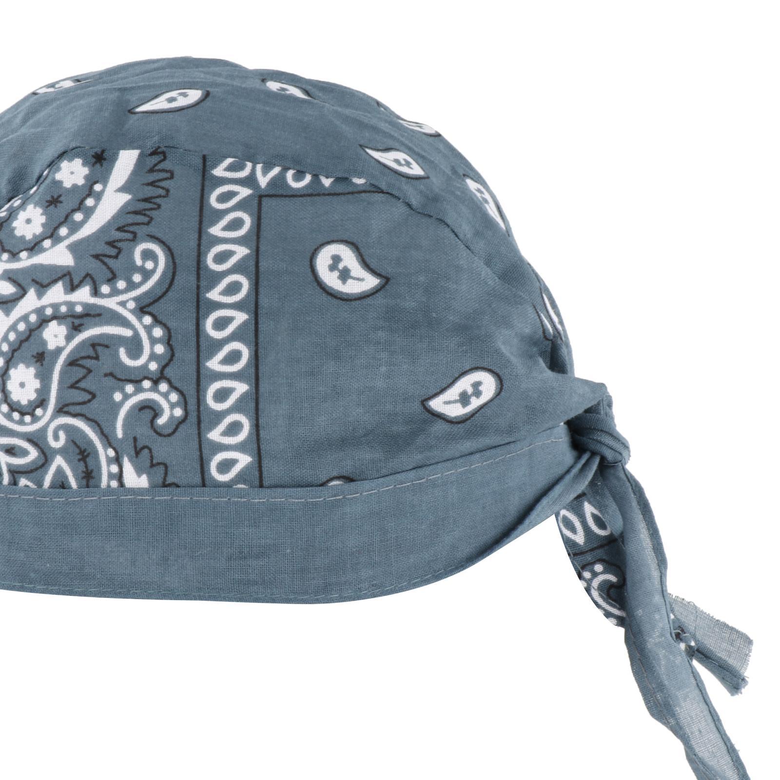 2Pcs Cycling Pirate Hats Bandana Beanie Windproof Durable for Rap 