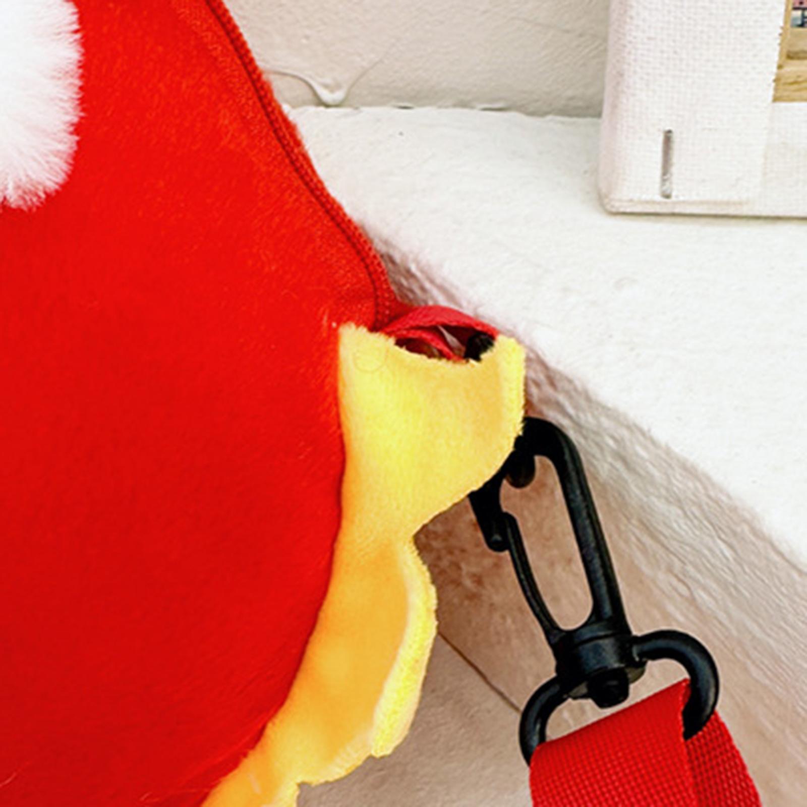 Plush Crossbody Bag Fashion Soft Handbag for Street Spring Festival Holidays