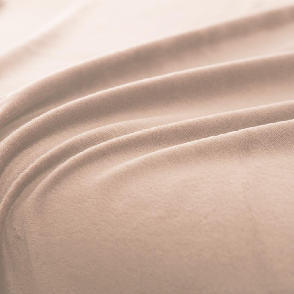 2pcs/set Soft Crystal Velvet Massage Bed Sheet Cover Rosy Camel 120x190cm