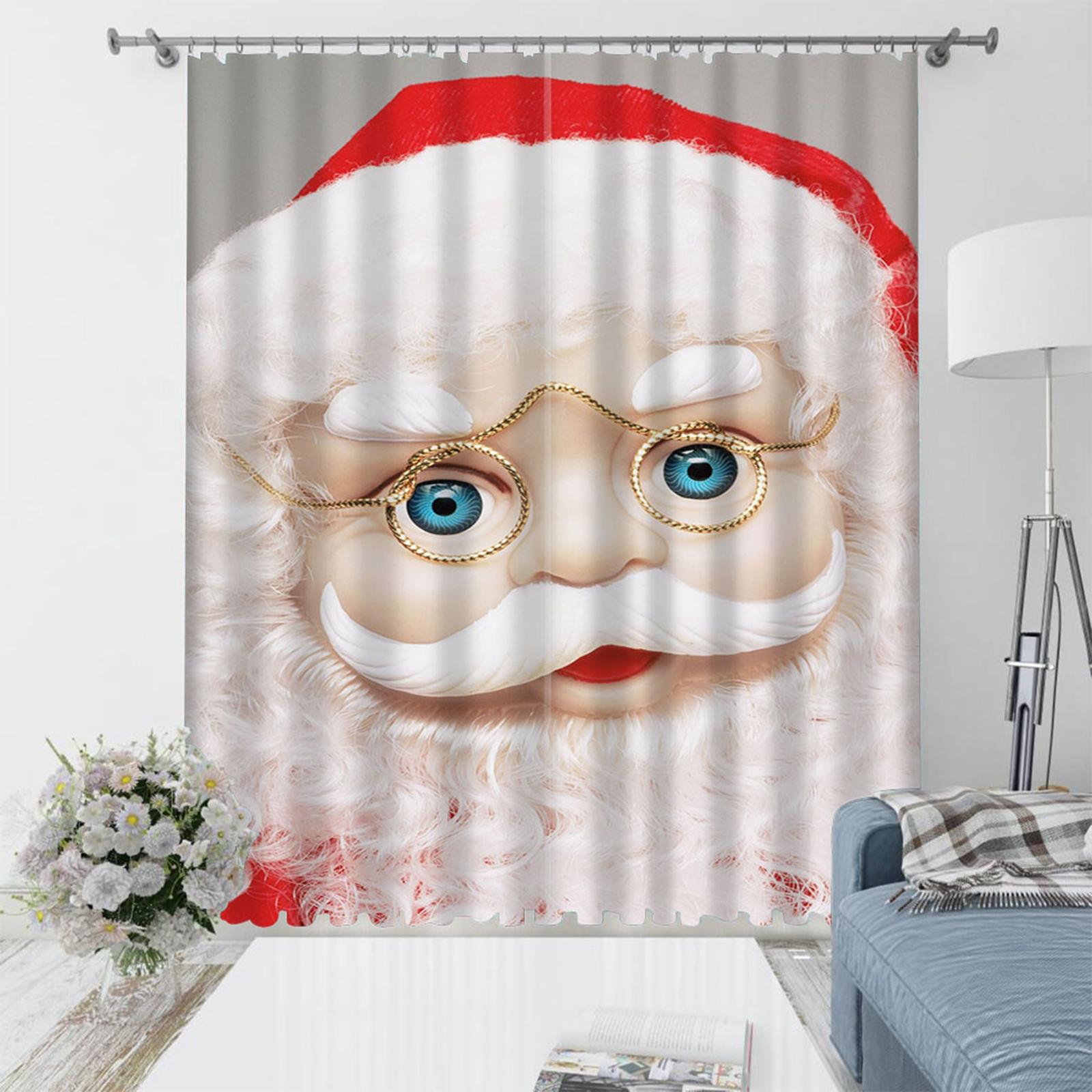 2pcs Bathroom Shower Curtain Fashion Fabric Bath Curtain Waterproof Style3