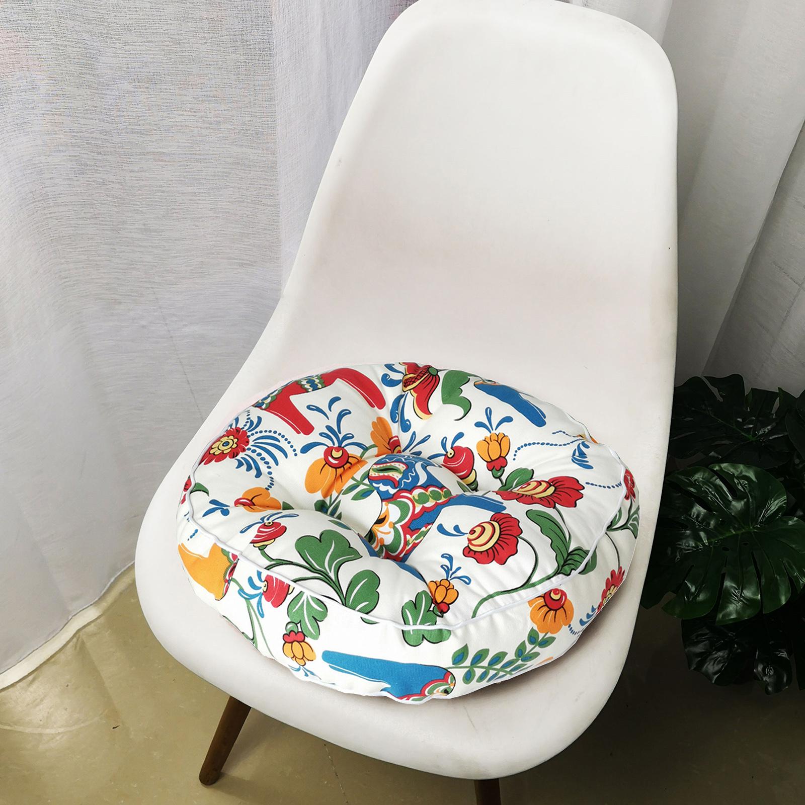 Chair Seat Cushion Pads Kitchen Dining Room Home Non-Slip A Round
