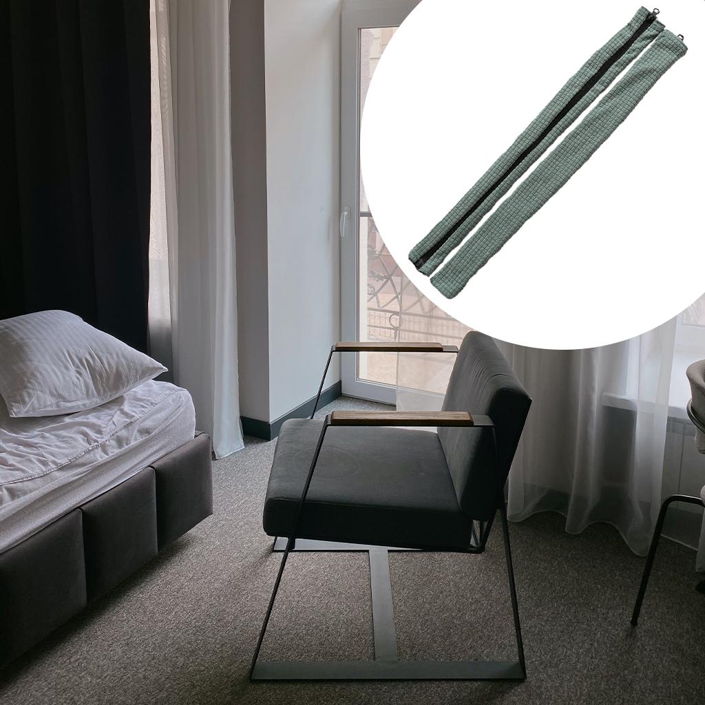 1 Pair Chair Armrest Cover Slipcover Computer Chair Cover  Light Green