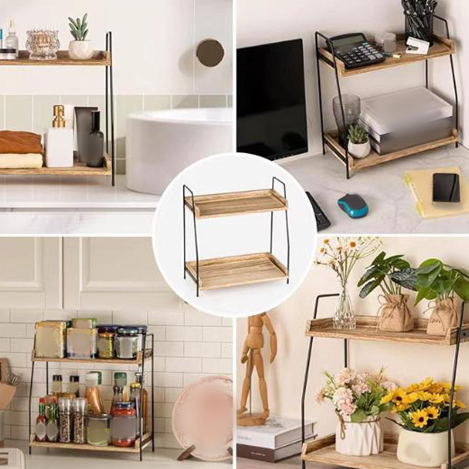 Coffee Station Organizer Coffee Syrup Organizer for Countertop Bathroom Home