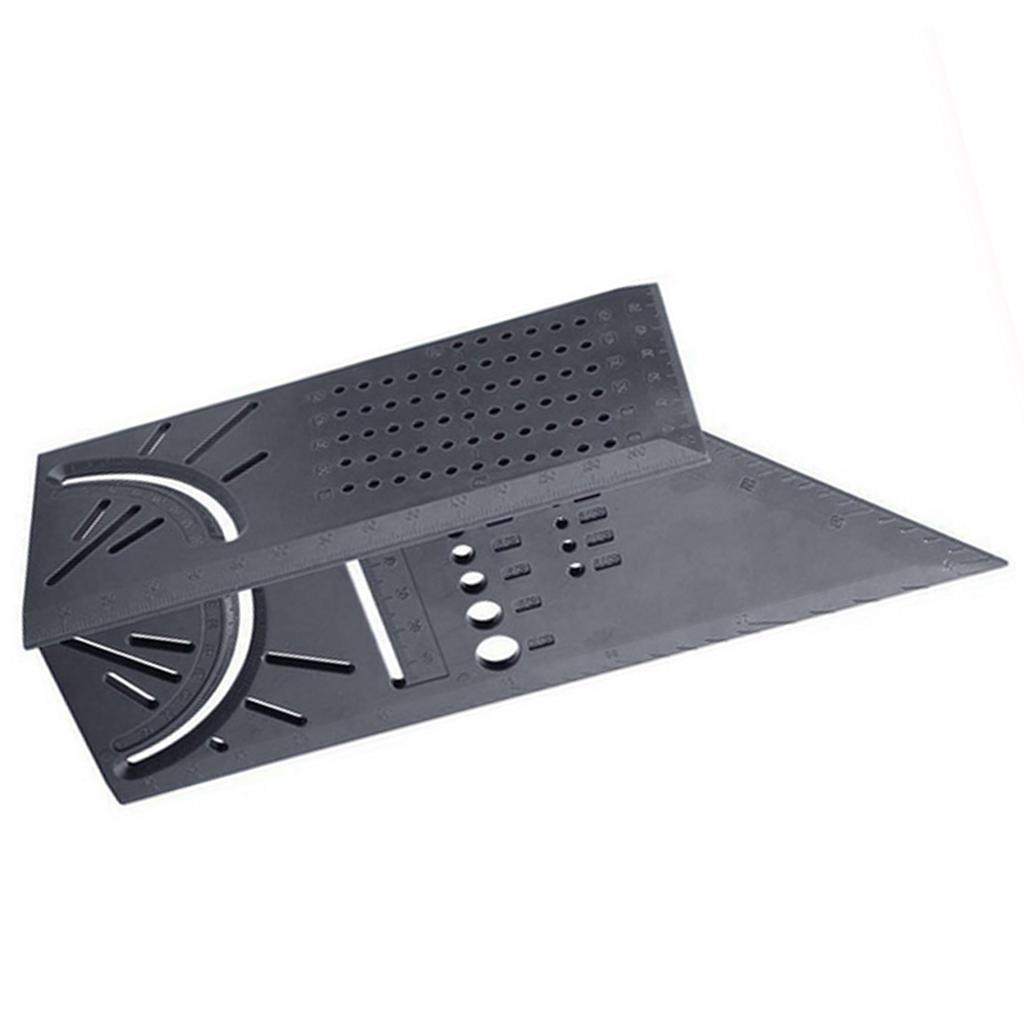Square Layout Miter Ruler Gauge 45 Degrees 90 Degrees for 