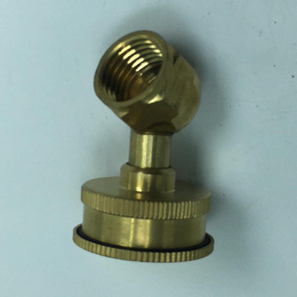 GARDEN BRASS HOSE CONNECTOR ADAPTOR FITTINGS SPRAY NOZZLE N8 4 Hole