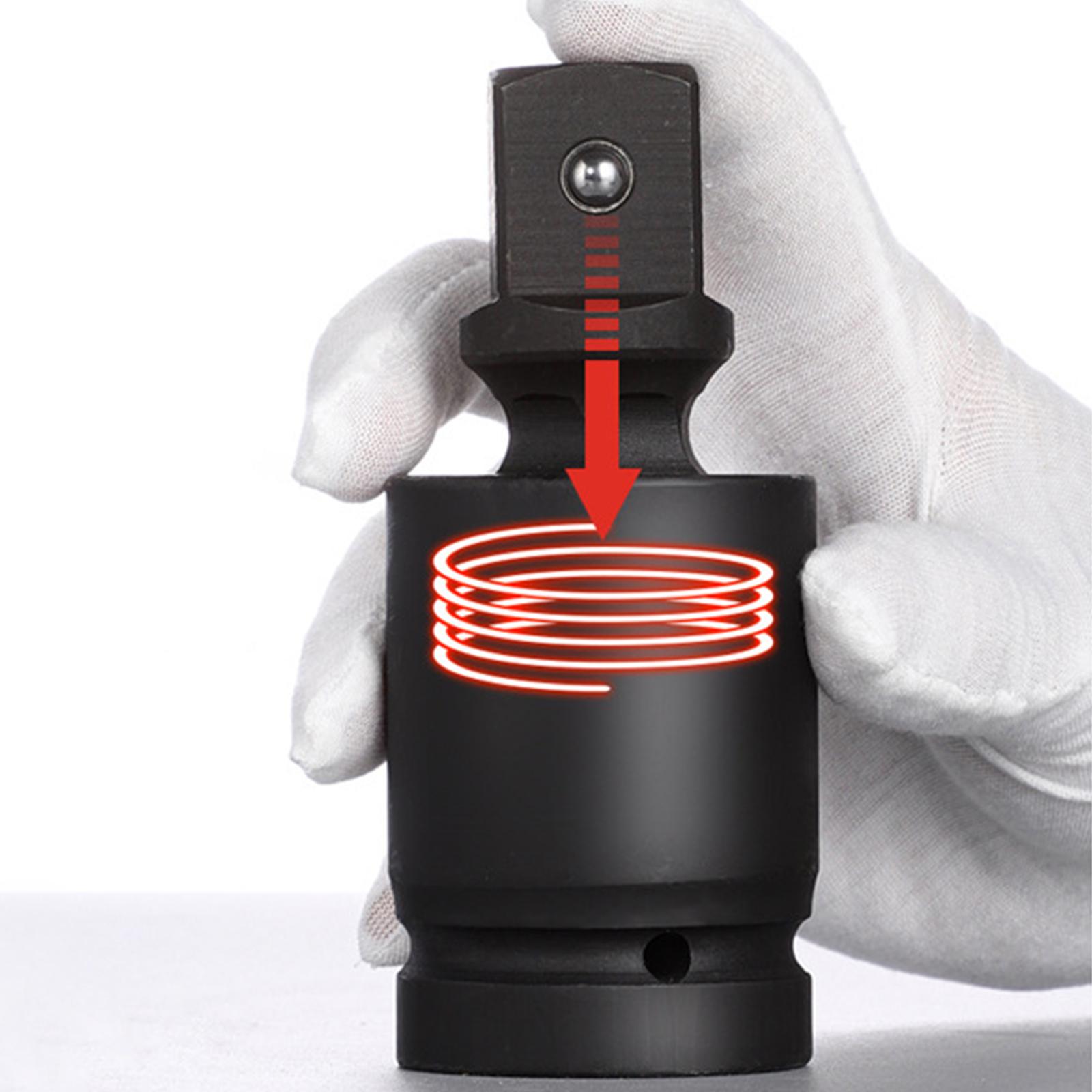 Impact Universal Joint-Socket Swivel Set Chrome Vanadium Steel Hand Tool DN20