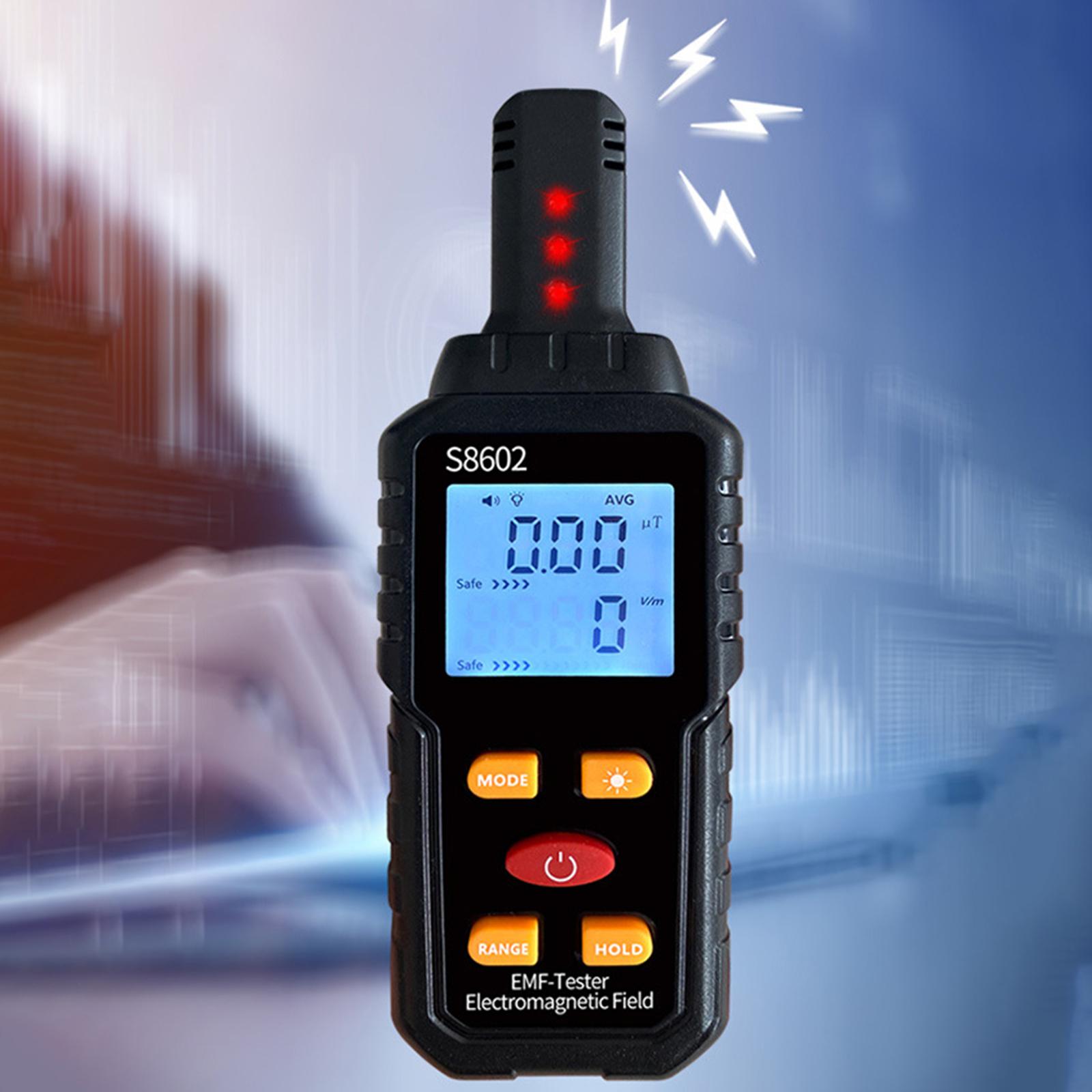 EMF Tester Digital Radiation Dosimeter for Distribution Room High Speed Rail