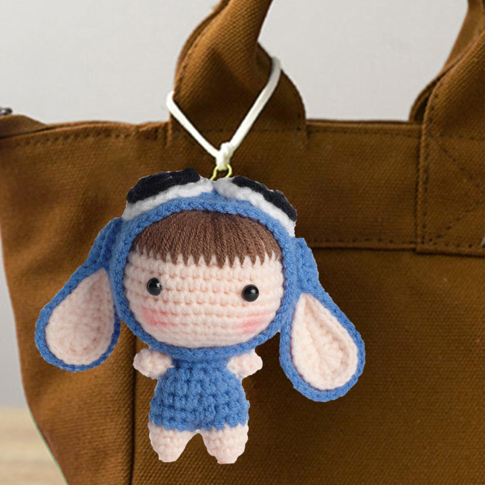 2x Beginner Crochet DIY Crocheting Craft Doll Kids Adults